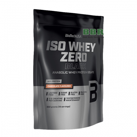 Iso Whey Zero Black 500g bag, BioTechUSA