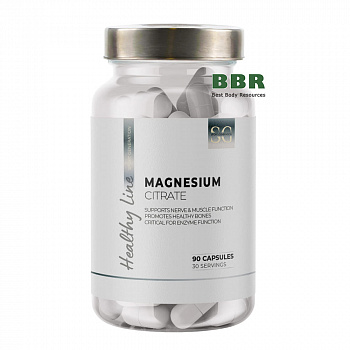 Magnesium Citrate 375mg 90 Caps, Sport Generation