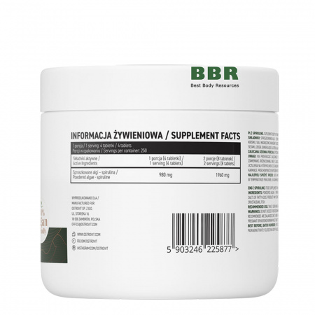 Spiruline 1000 Tabs 238g, OstroVit