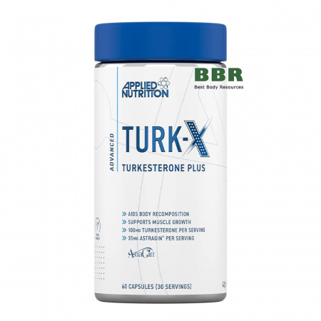 TURK-X Turkesterone Plus 60 Caps, Applied Nutrition