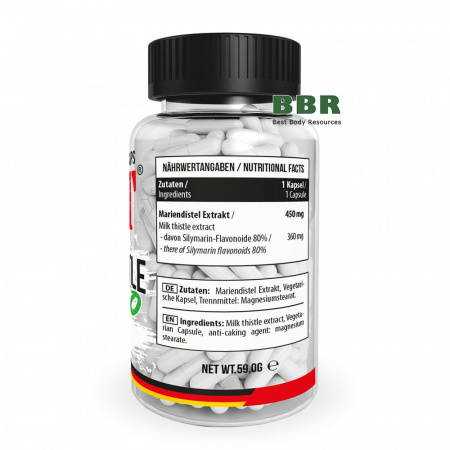 Milk Thistle 450 80% Silymarin 100 Caps, MST Milk Thistle 450 80% Silymarin 100 Caps, MST