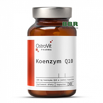Coenzyme Q10 100mg 30 Softgels, OstroVit Pharma