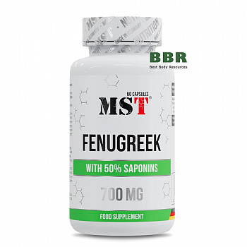 Fenugreek 700mg 60 Caps, MST