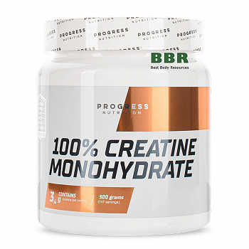 100% Creatine Monohydrate 500g, Progress Nutrition