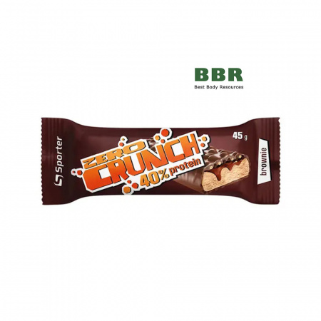 Zero Crunch 40% Protein 45g, Sporter