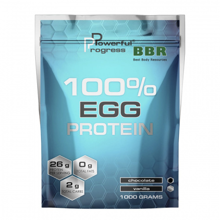 100% Egg Protein 1kg, Powerful Progress