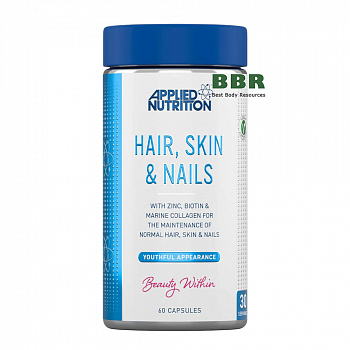 Hair, Skin & Nails 60 Caps, Applied Nutrition