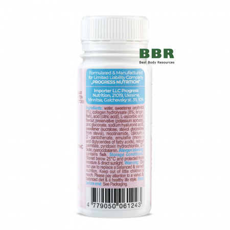 Beauty Collagen Shot 60ml, Progress Nutrition