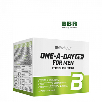One a Day for Men 50+ Pack 30 Packs, BioTechUSA