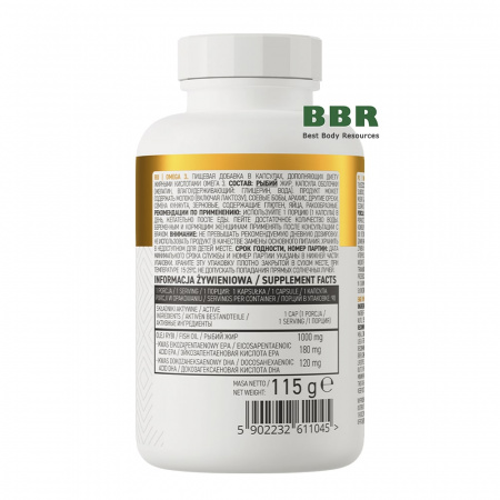 Omega 3 90 Softgels, OstroVit