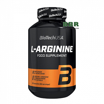 L-Arginine 90 Caps, BioTechUSA