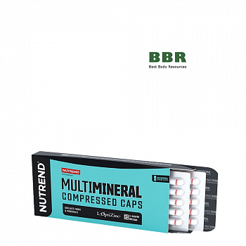 Multimineral Compressed 60 Caps, NUTREND