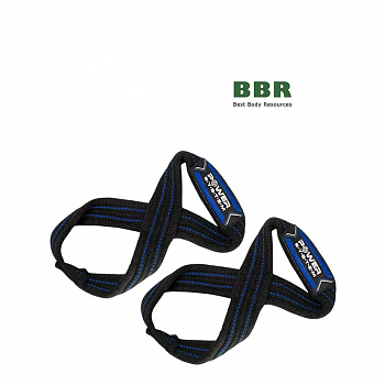 Лямки Lifting Straps Figure 8 PS-3405 Black/Blue, Power System