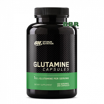 Glutamine 1000mg 240 Caps, Optimum Nutrition