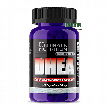 DHEA 50mg 100 Caps, Ultimate Nutrition