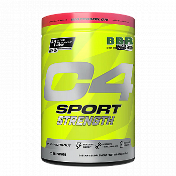 C4 Sport Strength Pre-Workout 20 Servings, Cellucor