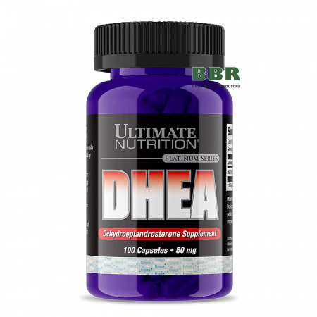 DHEA 50mg 100 Caps, Ultimate Nutrition