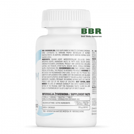 Chromium 200 90 Tabs, OstroVit