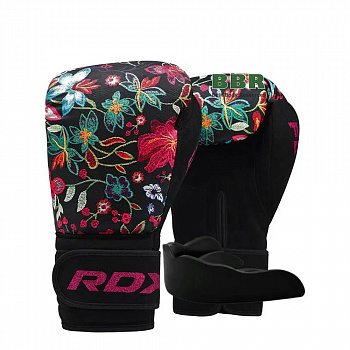 Перчатки Боксерские FL-3 Floral Black, RDX