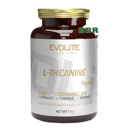 L-Theanine 200mg 120 Caps, Evolite