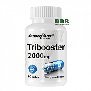 Tribooster Pro 2000mg 60 Tab, IronFlex
