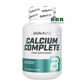 Calcium Complete 90 Caps, BioTechUSA