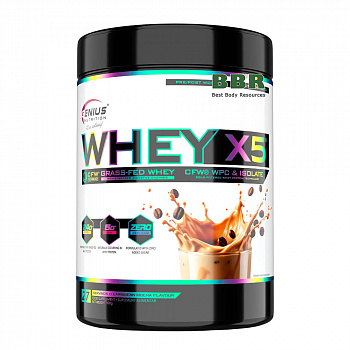 Whey X5 Protein 900g, Genius Nutrition