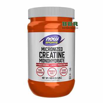 Creatine Monohydrate 500g, NOW Foods