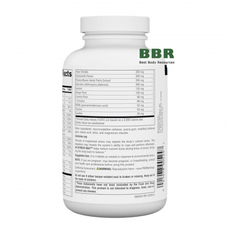 Hi-Stress B and C with Herbs 120 Tabs, Source Naturals