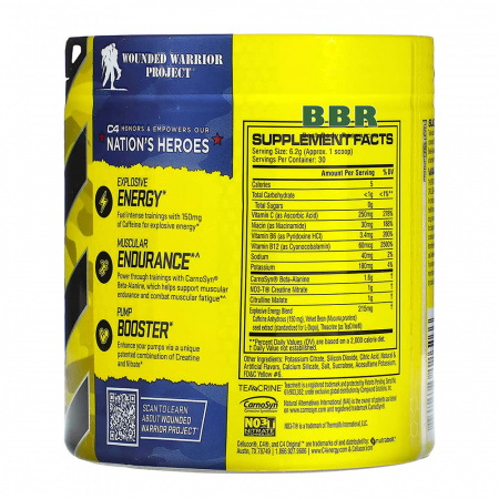 C4 Original 195g (30serv), Cellucor