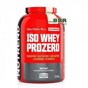 Iso Whey Prozero 2250g, NUTREND