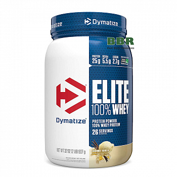 100% Elite Whey Protein 907g, Dymatize Nutrition
