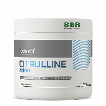 Citrulline 4400mg 120 Caps, Ostrovit