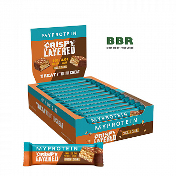 Crispy Layered Bar 58g, MyProtein