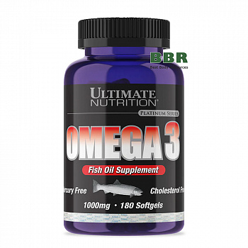 Omega 3 180 Softgels, Ultimate Nutrition