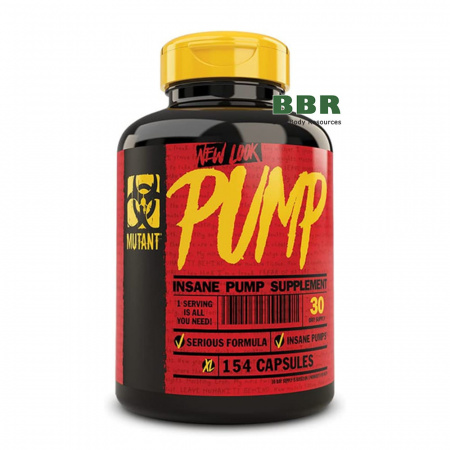 Mutant Pump 154 Caps, PVL