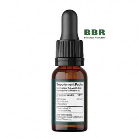 CBD Oil Isolate 3000mg 10ml, Mind Shi