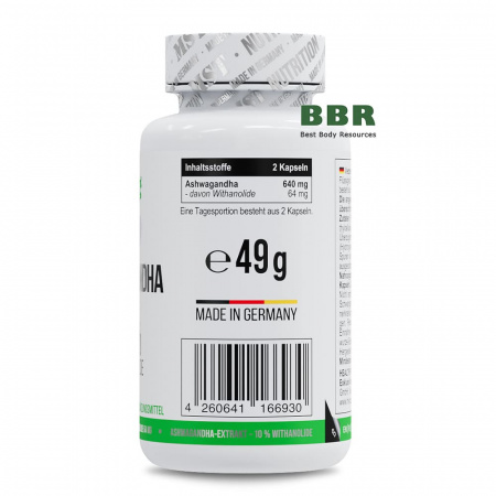 Healthy Ashwagandha 10% Withanolide 60 Caps, MST
