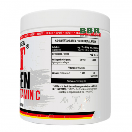 Collagen with Vitamin C 390g, MST