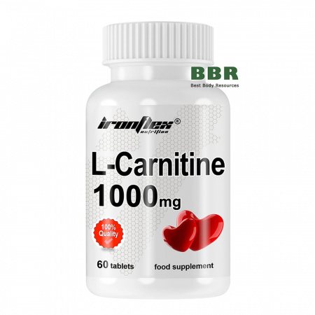 L-Carnitine 1000 60tab, IronFlex L-Carnitine 1000 60tab, IronFlex