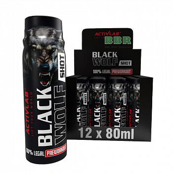 Black Wolf Shot 80ml, ActivLab