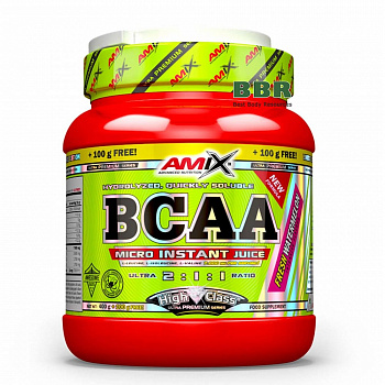 BCAA Micro Instant Juice 500g, Amix