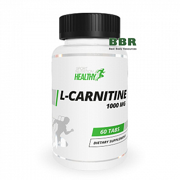 L-Carnitine 1000mg 60 Tabs, MST
