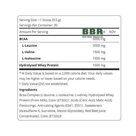 Gold BCAA X 285g, Kevin Levrone