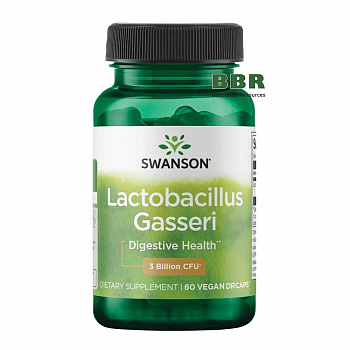 Lactobacillus Gasseri 3 Billion 60 Veg Caps, Swanson