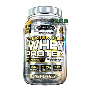 Premium Gold Whey Protein Protein 1010g, MuscleTech
