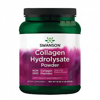Collagen Hydrolysate Powder 454g, Swanson