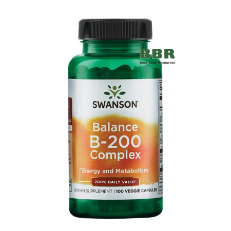 Balance B-200 Complex 100 Veg Caps, Swanson