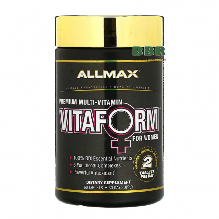 VitaForm For Women 60 Tabs, ALLMAX Nutrition