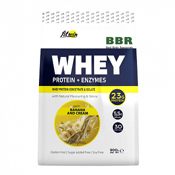 Whey Protein plus Enzymes 900g, FitWin